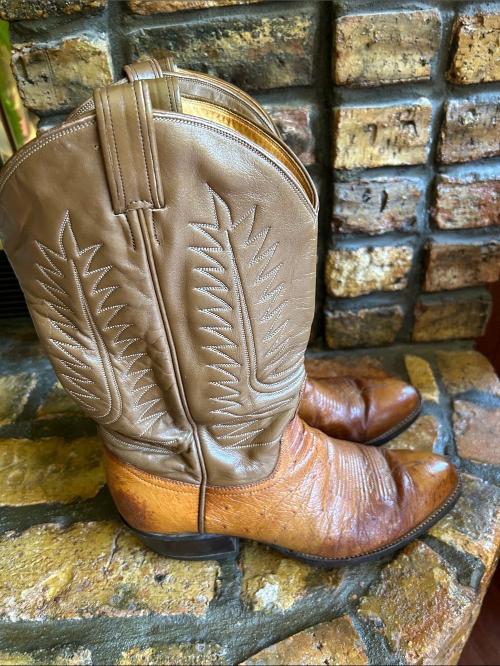 Tony Lama Vintage Cowboy Boots.